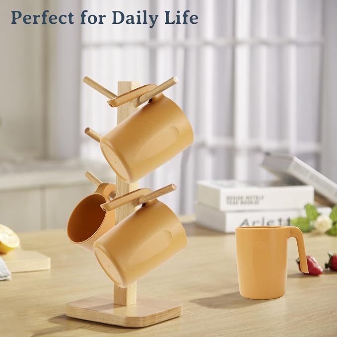 Wrova 16oz Wheat Straw Cups - Image 6