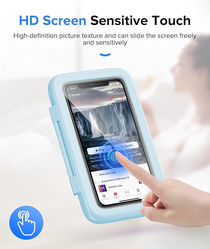 LC-dolida Shower Phone Holder Waterproof Gift - Image 4