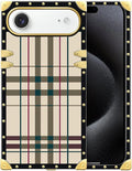 for iPhone 17 Air Case Luxury Golden Decoration by Unknown