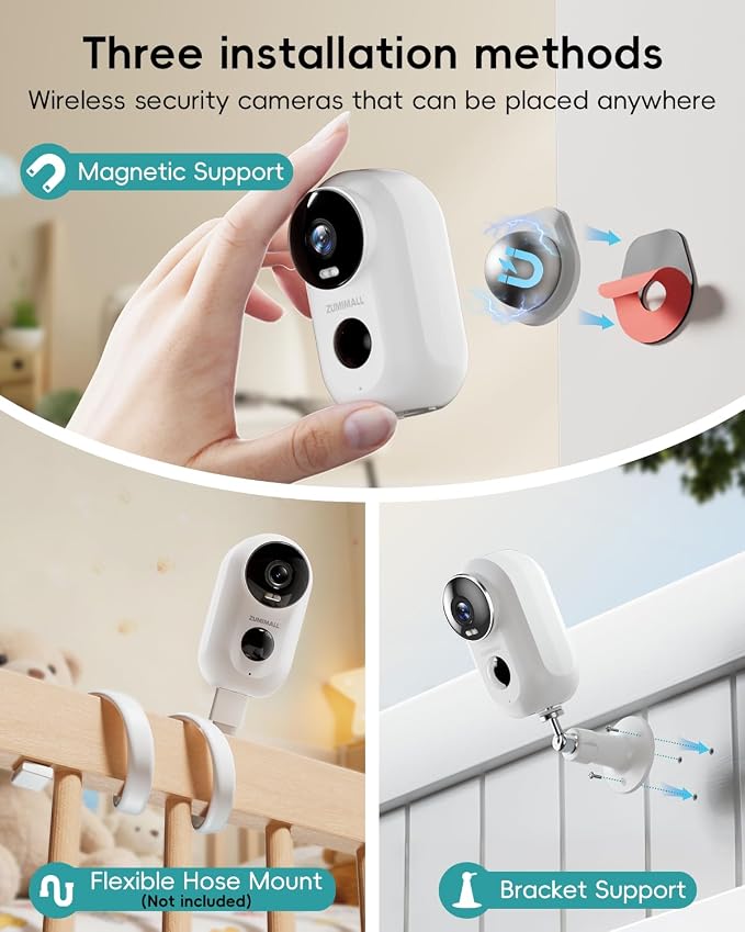 ZUMIMALL Security Cameras Wireless Outdoor - Image 2