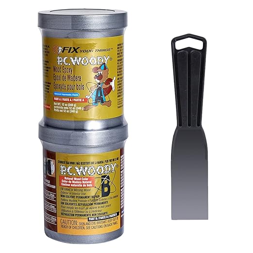 PC Products PC-Woody Wood Repair Epoxy Paste Kit by ProtectiveCoatingCo