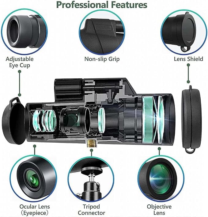Monocular Telescope 12x50 High Powered - Image 5