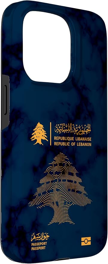 Lebanon, Lebanon Passport, Lebanon Flag, Lebanon map. Case - Image 3