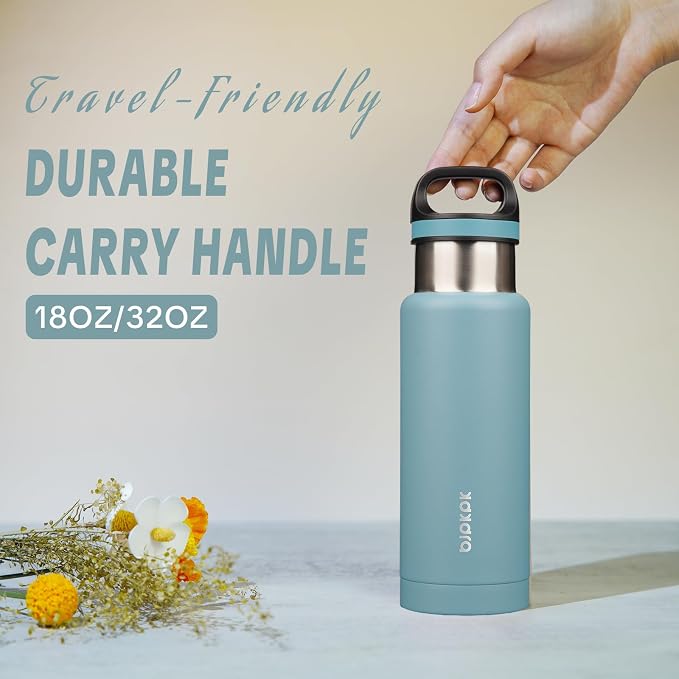 BJPKPK Insulated Water Bottle 18OZ Stainless Steel Water Bottle - Image 4