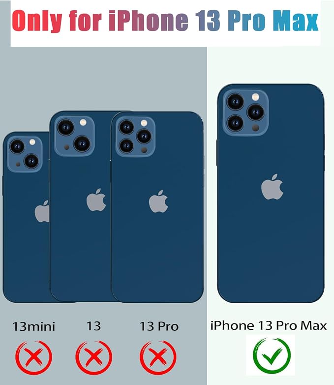 for iPhone 13 Pro Max Case Waterproof Shockproof Dustproof Full-Body Sturdy - Image 7