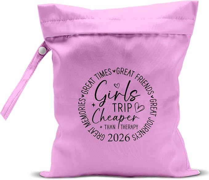 Girls Trip Gifts Wet Dry Bag, Beach Bag Wet Bag Favors, by zcyxuuw