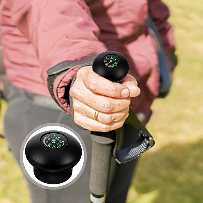 POPETPOP Tripod Monopod Ball Head Handle Grip Knob, Universal Trekking Pole - Image 7