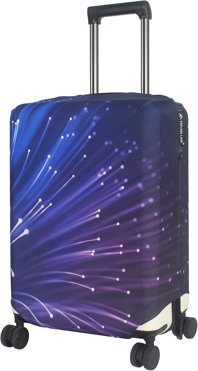 Explore Land Travel Luggage Cover Suitcase Protector Fits 23-26 Inch Case - Image 8