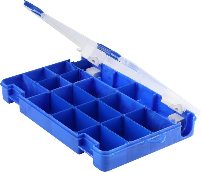 Shakespeare Tacklebox Fishing Tackle Storage, Customizable, Dual-Latching System - Image 4