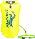 Swim Buoy for Open Water, 20L Swim Safety Float Waterproof Dry Bag for Swimmers by LeKaufen
