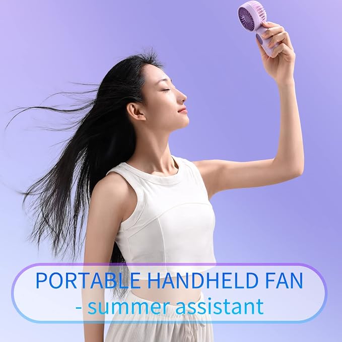 VanSmaGo Handheld Personal Small Fan - Image 3