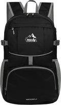 WATERFLY Hiking Packable Daypack Backpack: 35L Ultra Lightweight Day Pack by Waterfly