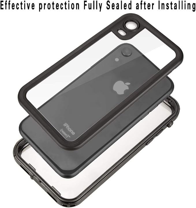 Compatible with Apple iPhone XR Case, Full-Body Protective Waterproof Case - Image 3