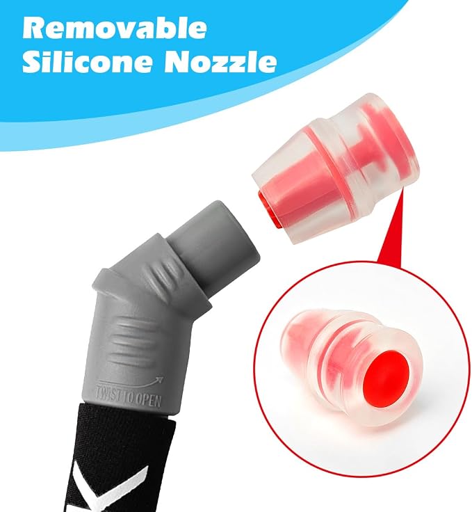 WILDREEDS Replacement Straw for Soft Flask Running Water Bottles for Hiking - Image 4