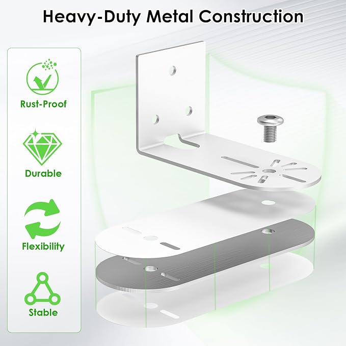 2Packs Adjustable Corner Mount Bracket - Image 4