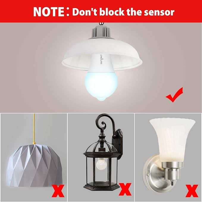 Sengled Motion Sensor Light Bulbs, A19 LED Dusk to Dawn Bulbs 5000K Daylight - Image 5