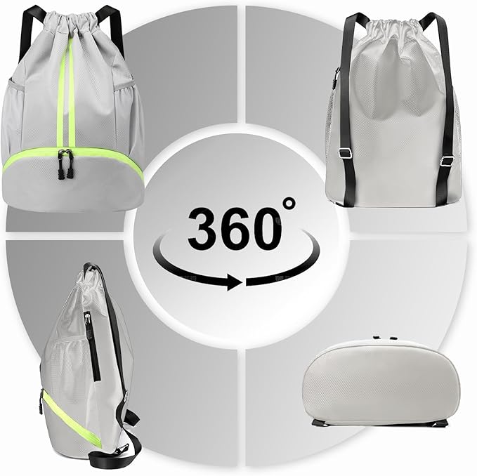 Hoedia Sports Drawstring Backpack - Image 7