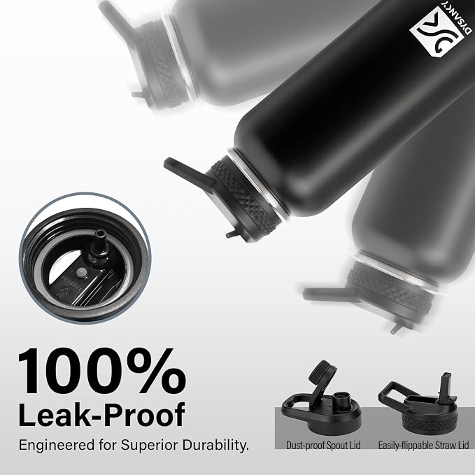 DYSANKY 32 oz Insulated Water Bottle | Thickened Stainless Steel Vacuum Metal | - Image 7
