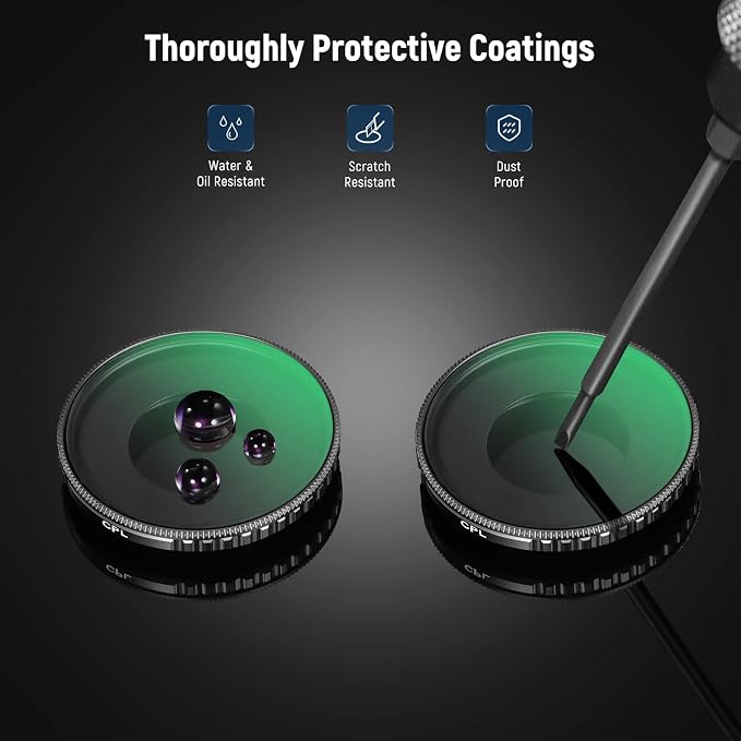 NEEWER Adjustable CPL Filter Compatible - Image 5