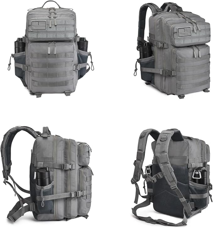 45L Tactical Backpack for Men Women, Military Assault Pack - Image 3