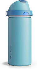 Insulated Water Bottle with Straw by ENCOOL