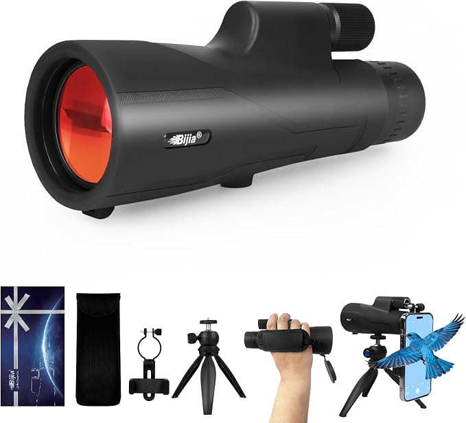 BIJIA 12x52 ED Monocular Telescope by BIJIA