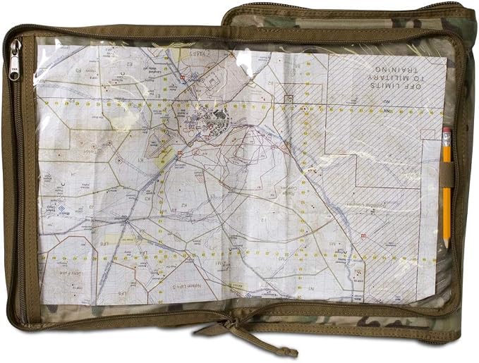 Tactical Notebook Covers Tactical Admin Notebook Cover System | Zippered Map - Image 7