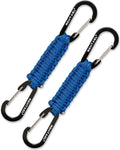 Paracord Braided Carabiner Keychain Lanyard Strap, Hanger Stroller Hook w/2 by REHTAEL