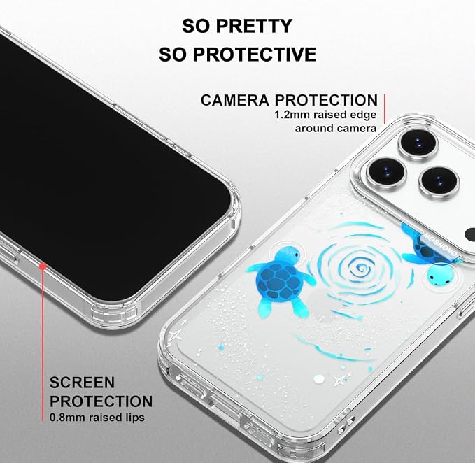 MOSNOVO for iPhone 17 Pro Case | Military Grade 6.6ft Drop Tested | Camera - Image 4