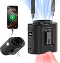 Socool 14500mAh Portable Waist Fan Clip on Belt 360 Rotation Wearable by Socoolfancoolinhand