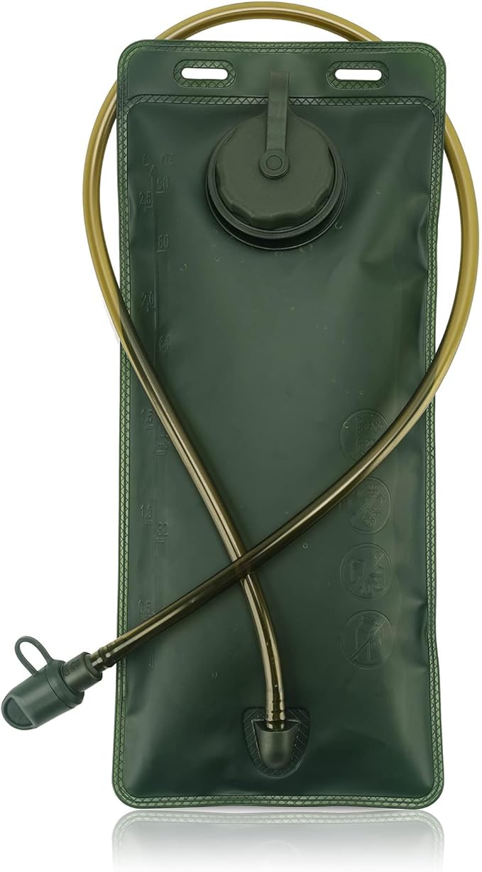 Mardingtop Hydration Bladder, 2.5 Liter Leak Proof Water Bladder, Military by Mardingtop