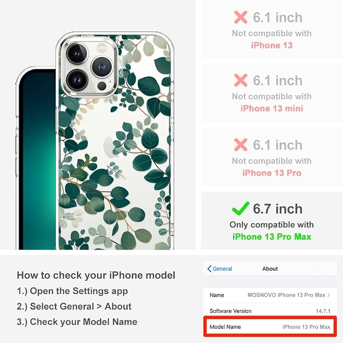 MOSNOVO Case for iPhone 13 Pro Max - Image 2
