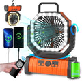 ADUST Camping Fan - 20000mAh Battery Powered Fan Battery Operated Rechargeable by ADUST