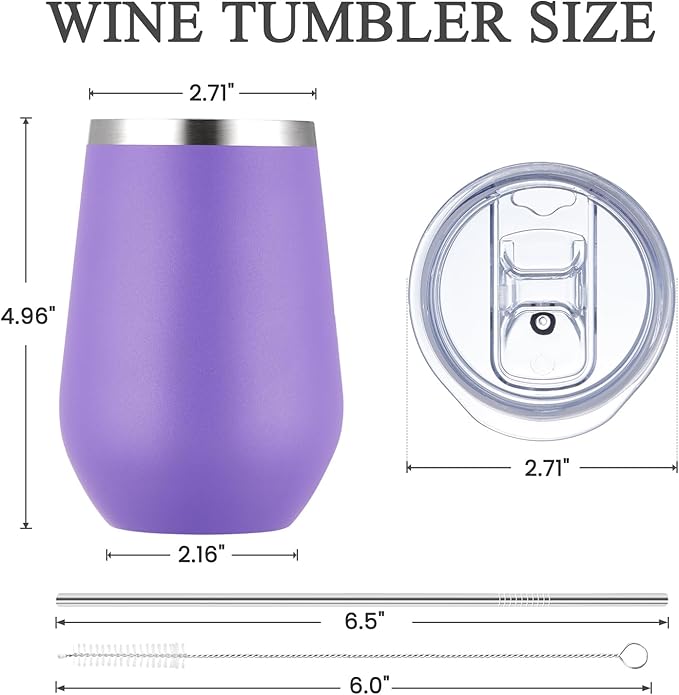 MEWAY Stainless Steel Wine Tumbler - Image 6