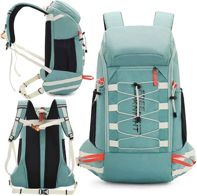 Bseash 40L Waterproof Hiking Camping Backpack - Image 2