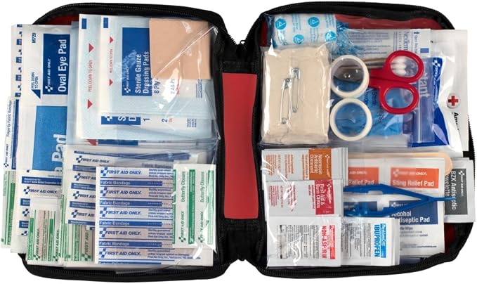First Aid Only 313 Piece Home & Go Emergency First Aid Kit by FirstAidOnly