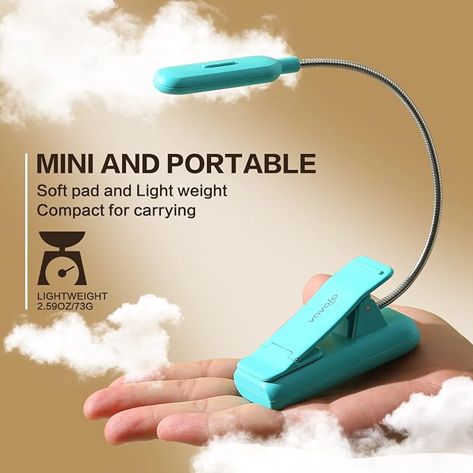VAVOFO Clip On Book Light for Bed Kids, 7 LED Reading Light - Image 3