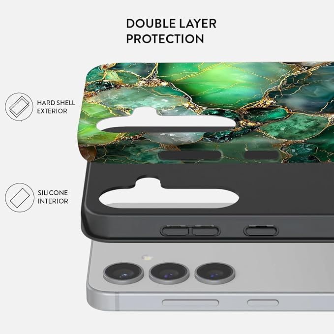 Compatible for Samsung Galaxy A37 5G Case, Dual Layer Heavy Duty 2 in 1 - Image 2