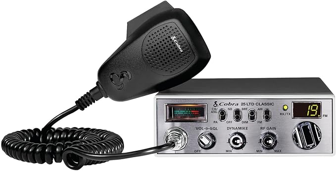 Cobra 25 LTD AM/FM Professional CB Radio – Compact, by CobraElectronics