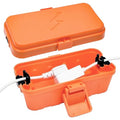 Hrensaw Small Weatherproof Electrical Connection Box, Outdoor Electrical Box by Hrensaw