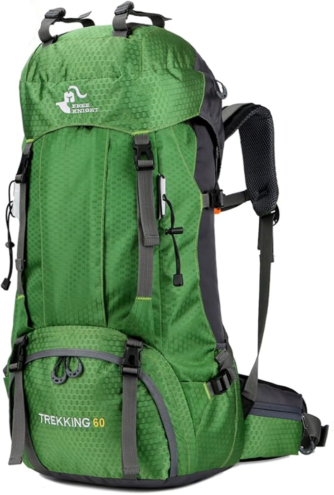 Bseash 60L Waterproof Hiking Camping Backpack by Bseash