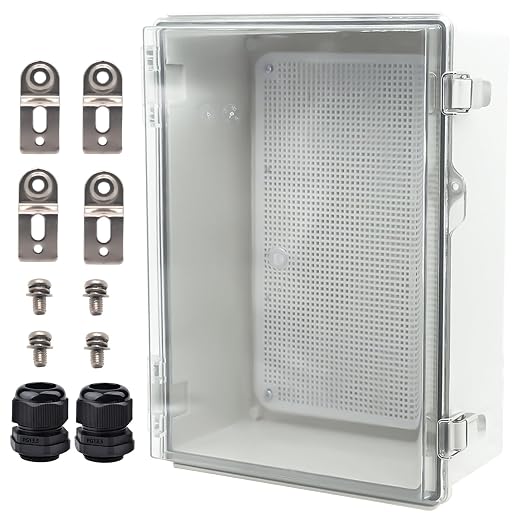 Outdoor Waterproof Electrical Box Junction Box Weatherproof IP67 ABS Plastic by YETLEBOX