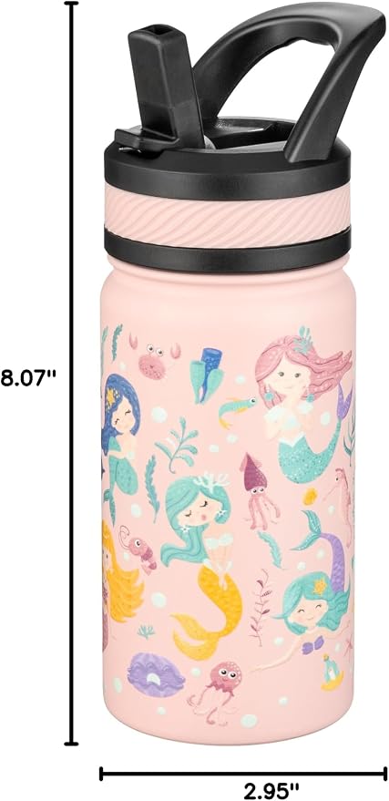 Fanhaw 14 Oz Kids Insulated Water Bottle - Image 7
