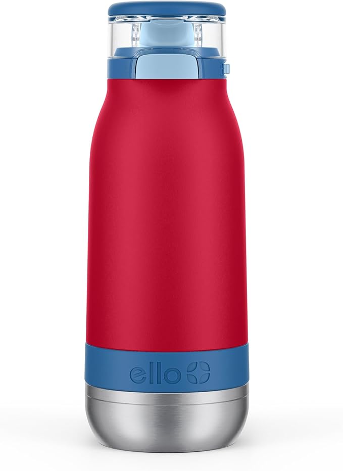 Ello Emma 14oz Vacuum Insulated Stainless Steel Kids Water Bottle by Ello