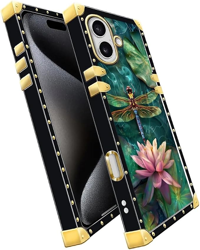 for iPhone 17 Case Luxury Golden Decoration - Image 3