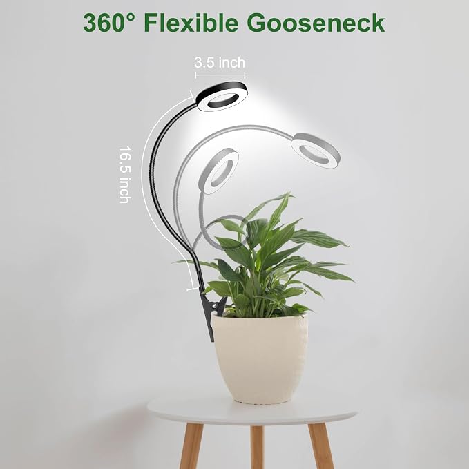 Wolezek 2 in 1 Grow Lights for Indoor Plants, 3 Colors Plant Lights - Image 5