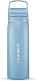 LifeStraw Go Series – Insulated Stainless Steel Water Filter Bottle by LifeStraw