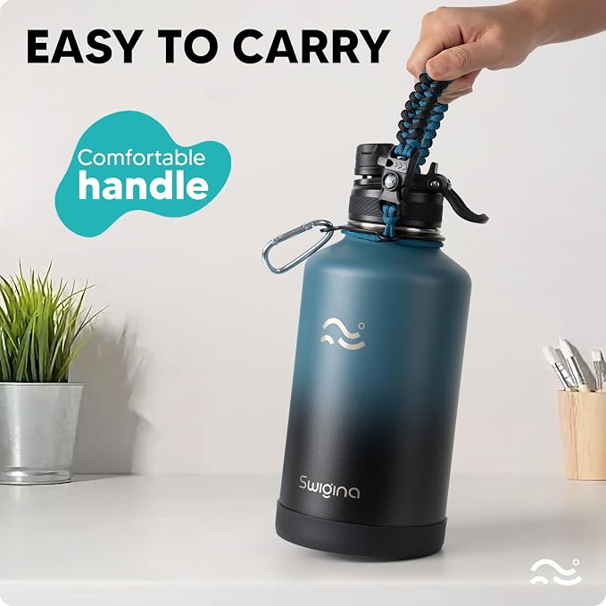 Swigina 64 oz Insulated Water Bottle - Image 7