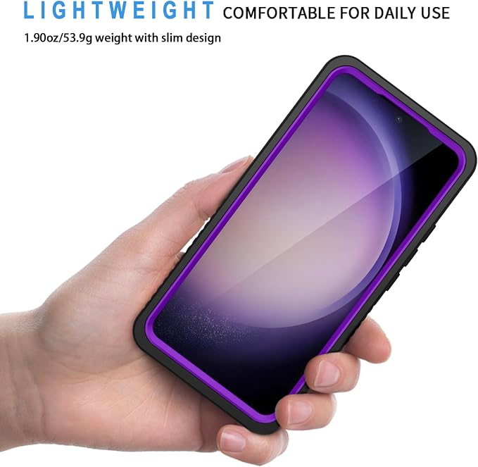 Lanhiem for Samsung Galaxy S23+ Plus Case, IP68 Waterproof Dustproof Case - Image 5