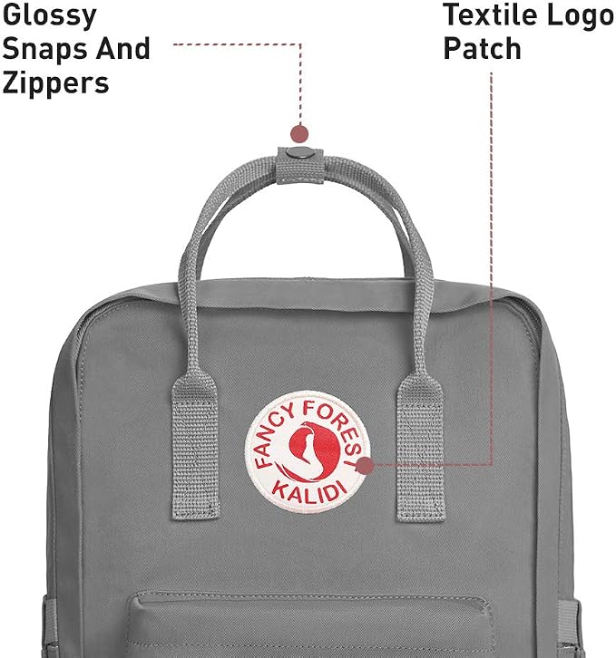 KALIDI Casual Laptop Backpack 15 Inches Classic Camping Rucksack Travel Outdoor - Image 4